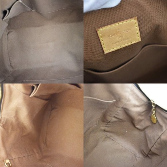 Tivoli Tote GM Brown Canvas Monogram Shoulder Bag - Picture 7 of 7